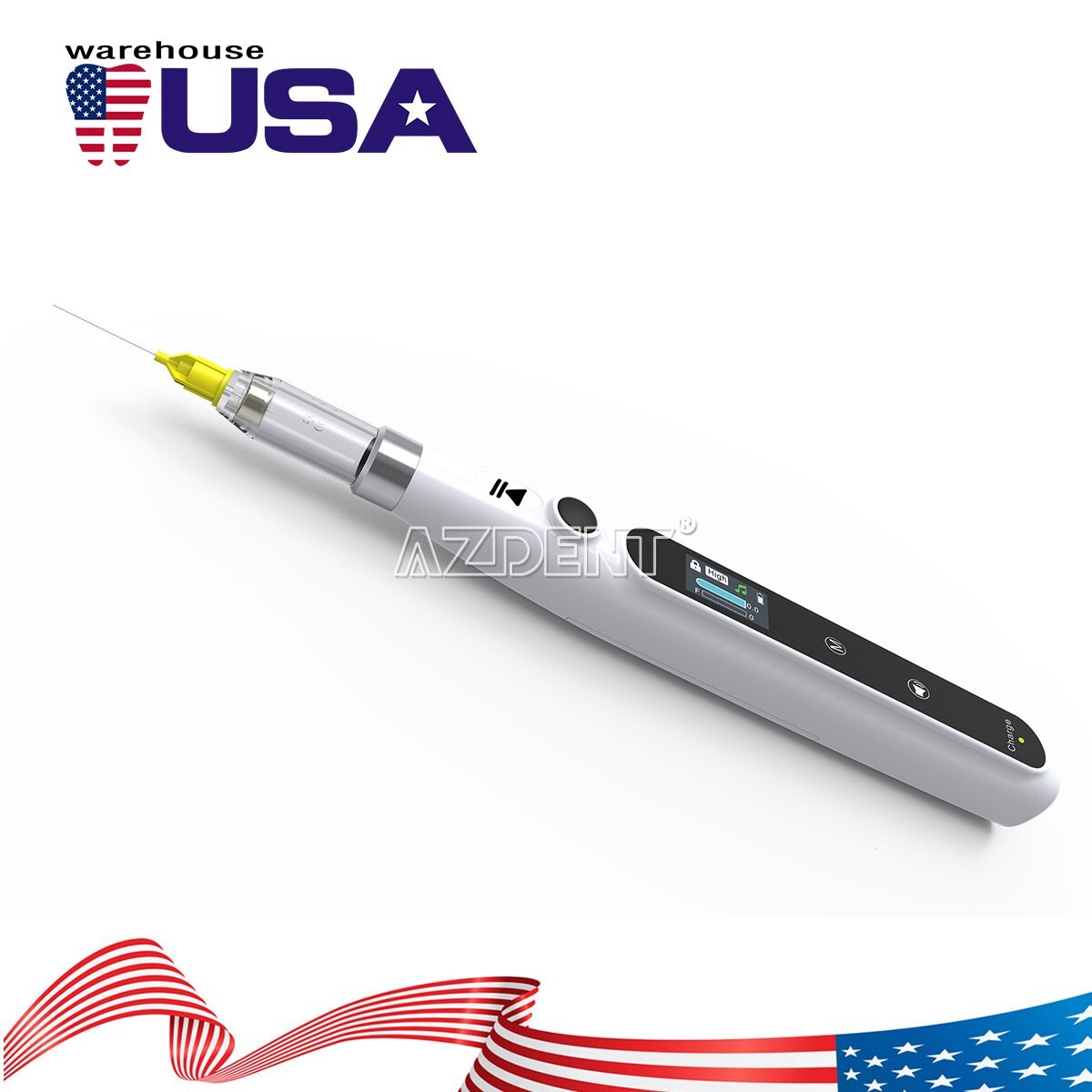 AZDENT Dental Painless Oral Local Anesthesia Delivery Device Injection Pen