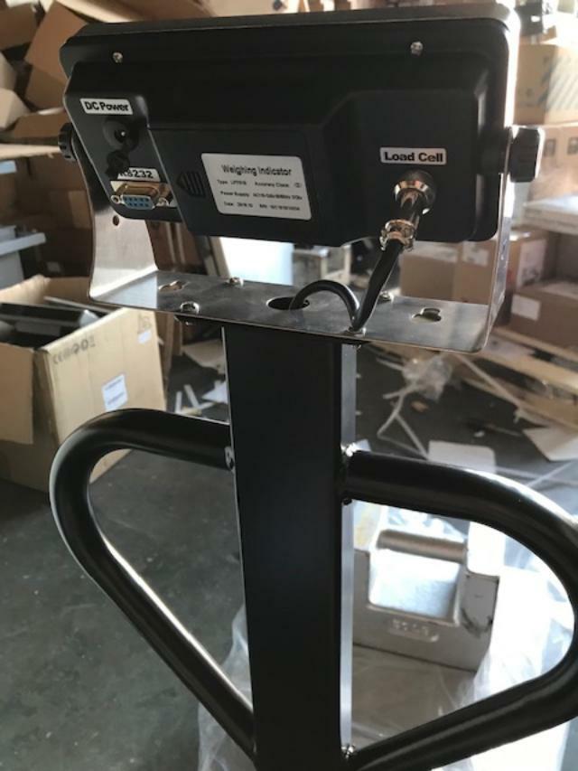 MS-1420 Portable Heavy Duty Shipping Bench Scale 300 lb x 0.01 lb Wheel Handle