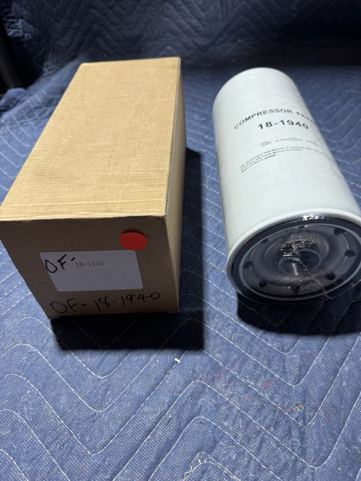 ASC 18-1940 Air Compressor Replacement Filter Air Supply CO