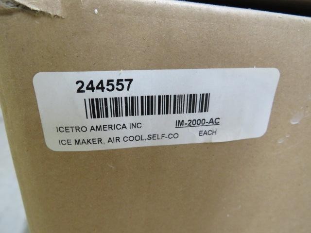 ICETRO IM-2000-AC 48″ Maestro Full Cube Ice Machine Head – 2032 lb/24 hr, Air Co