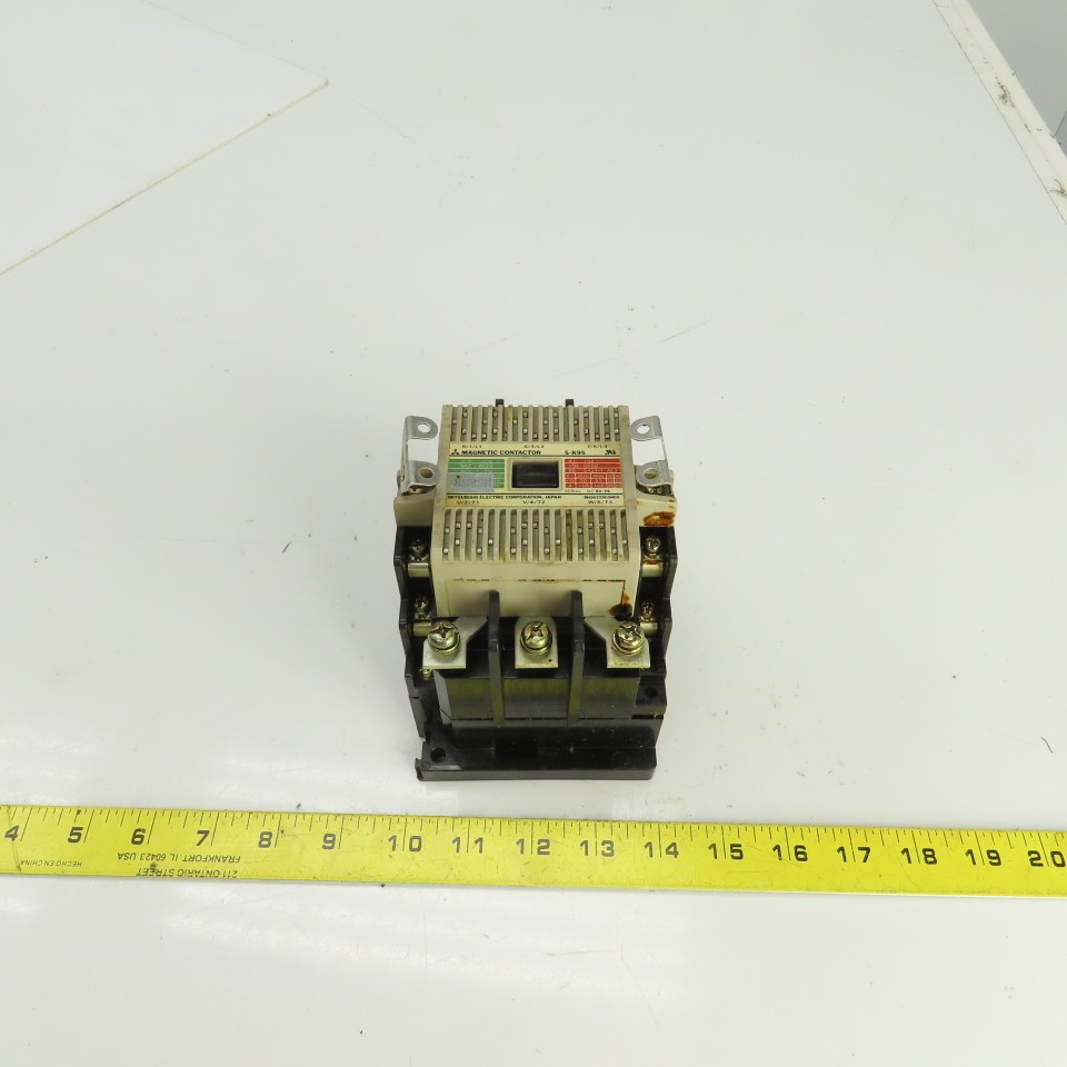 Mitsubishi S-K95 200-660VAC Magnetic Contactor 30-55kW 105-65 Amp