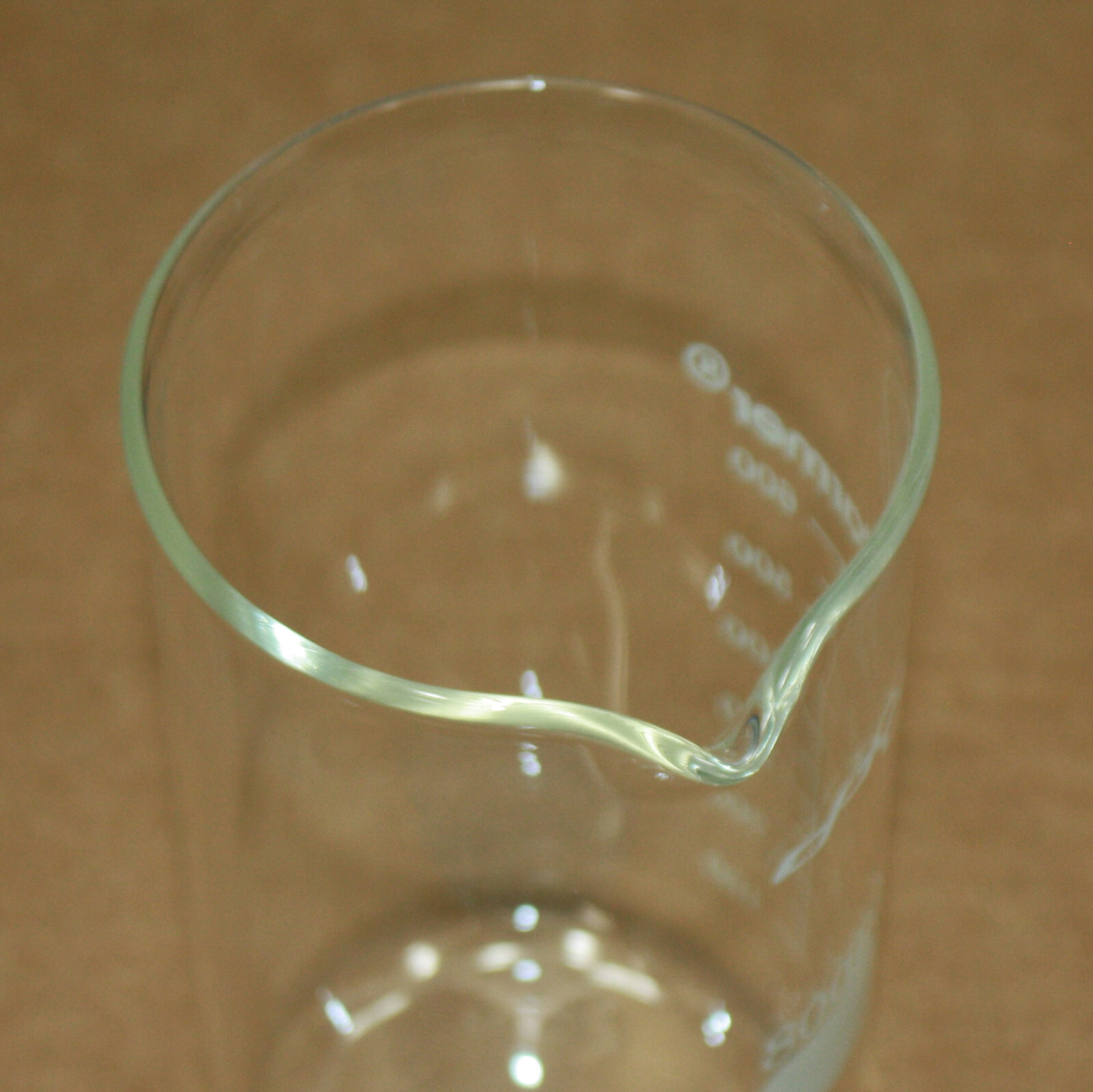(6) Cole Parmer Tall Glass Berzelius Beakers 34500-09, 800 ml, Borosilicate