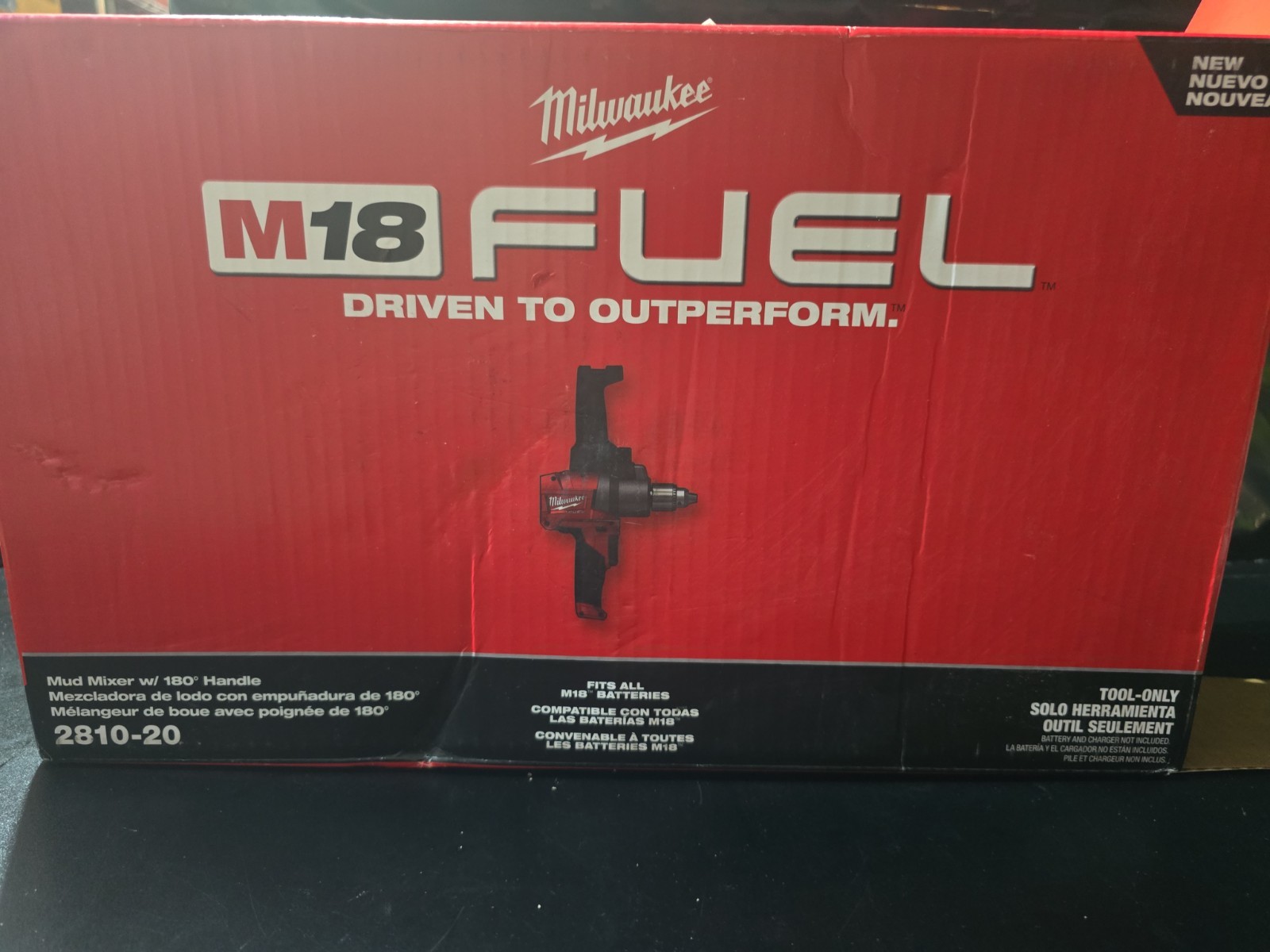 Milwaukee M18 2810-20 Mud Mixer