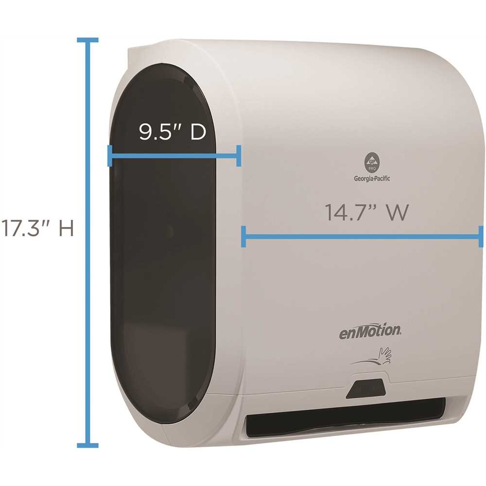 New GEORGIA-PACIFIC Automated ROLL TOWEL DISPENSER 59407A Wall Mount 10″ NIB !