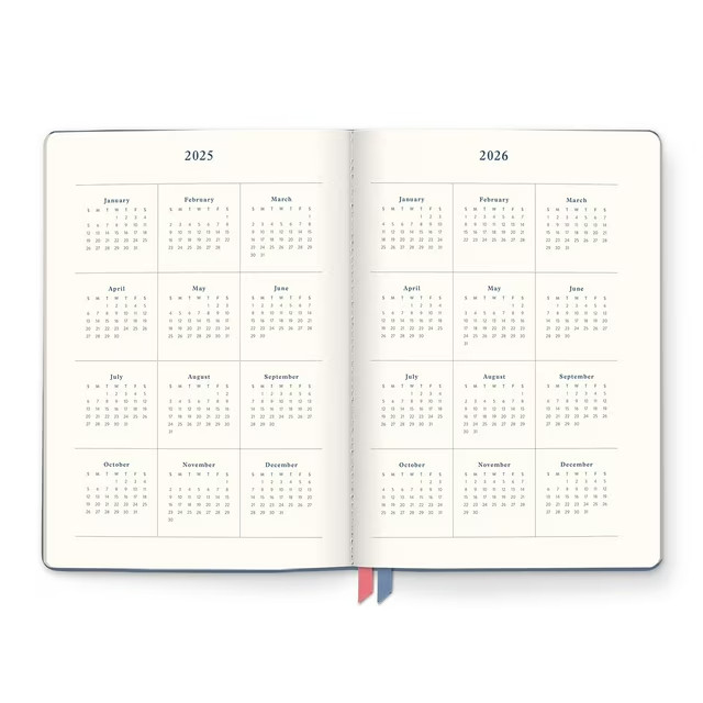 Orange Circle Studio: Clara Clothbound Planner 2026 – Book Lover’s Content