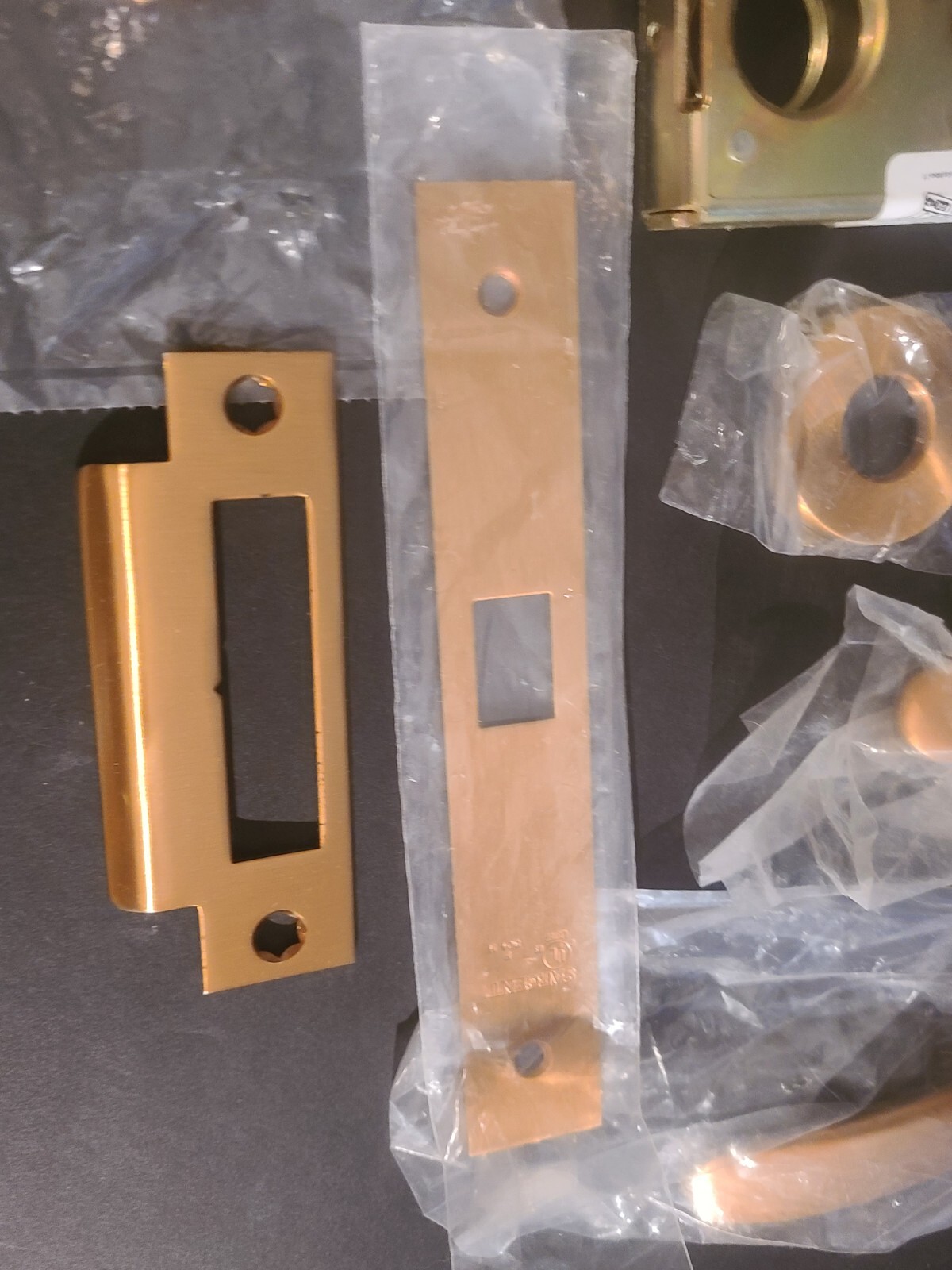 (NO LOCK/KEY CYLINDER) 8204-LNB-10 Sargent 8200 Series Mortise Lock Dull Bronze