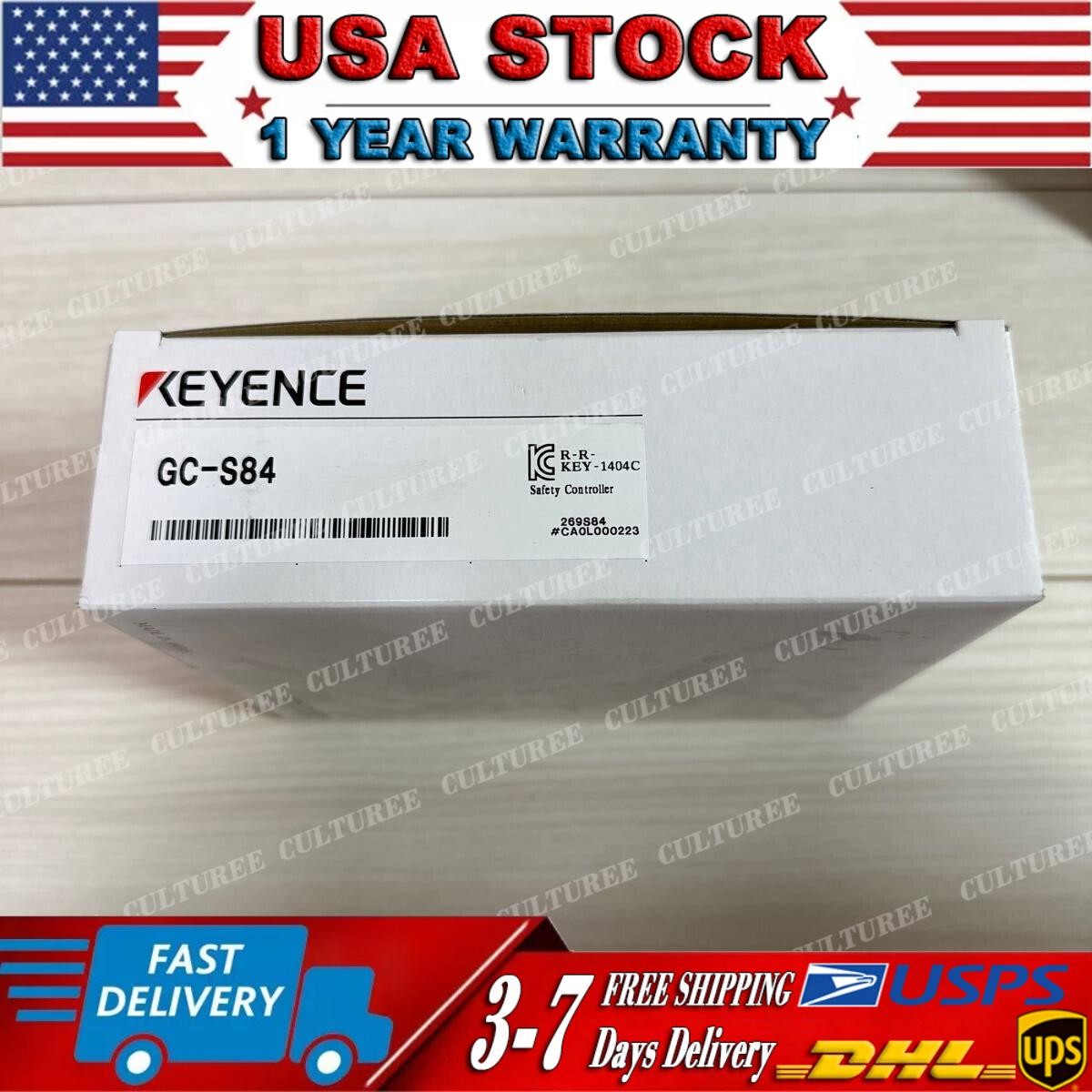 NEW Keyence GC-S84 Safety Input / Output Controller Unit JAPAN