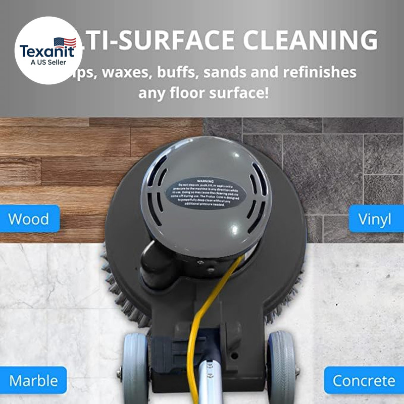 PLC13 13″ Heavy Duty Single Pad Commercial Polisher Floor Buffer Machine Scrubbe