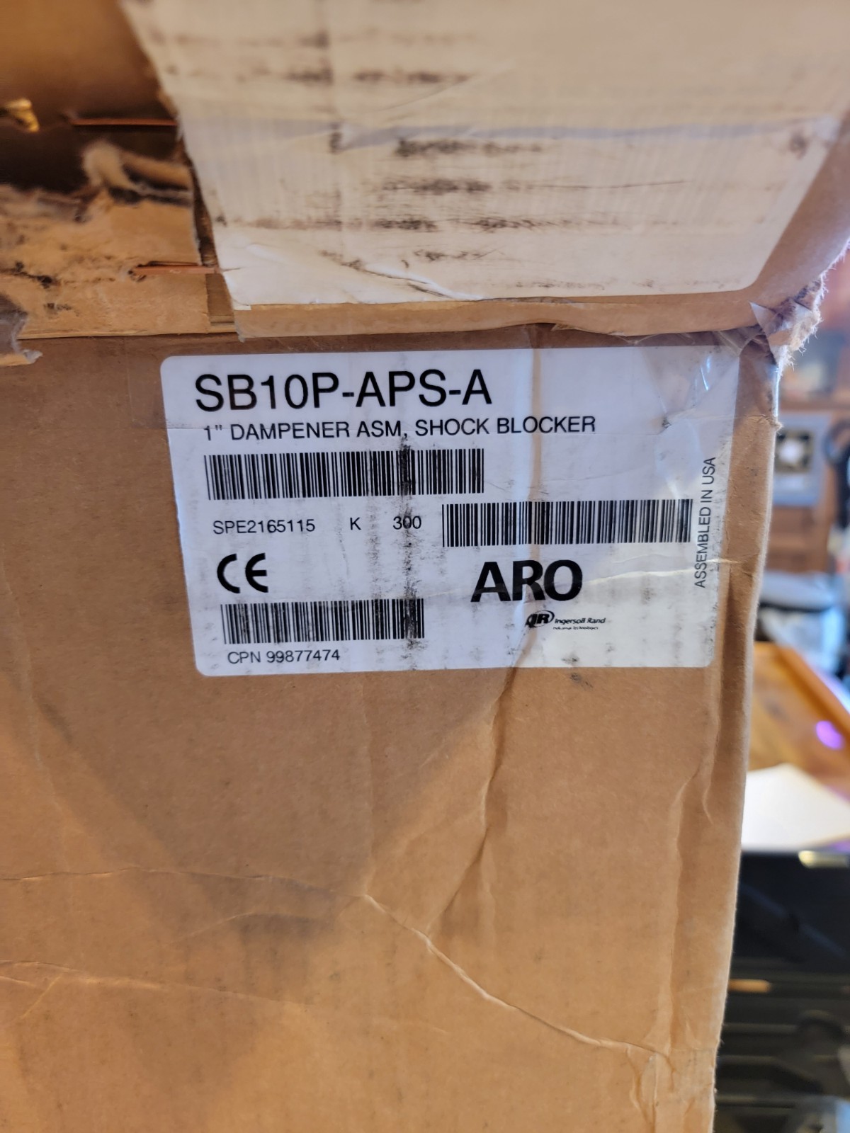 Aro Sb10p-Aps-A Pulsation Dampener