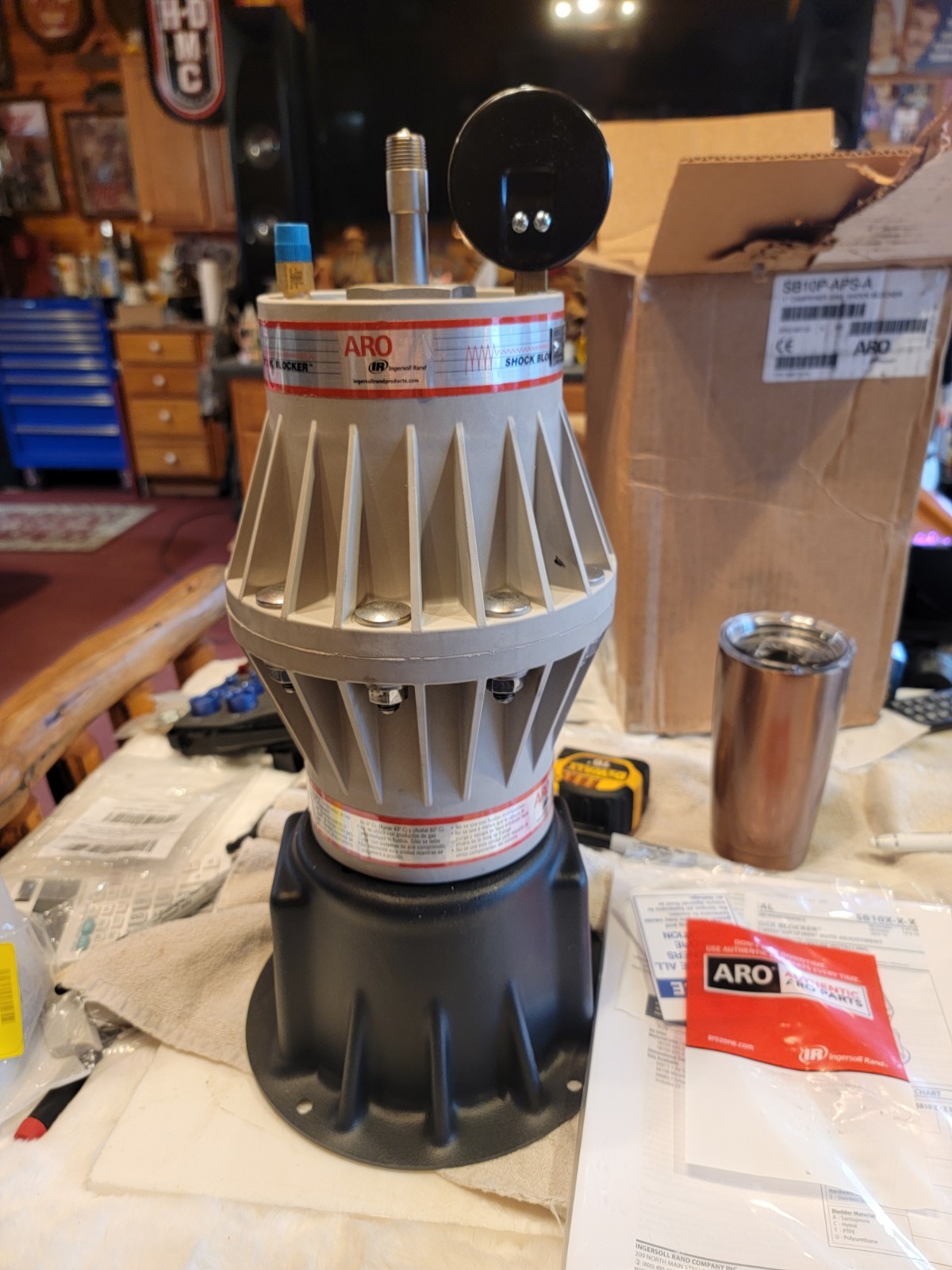Aro Sb10p-Aps-A Pulsation Dampener