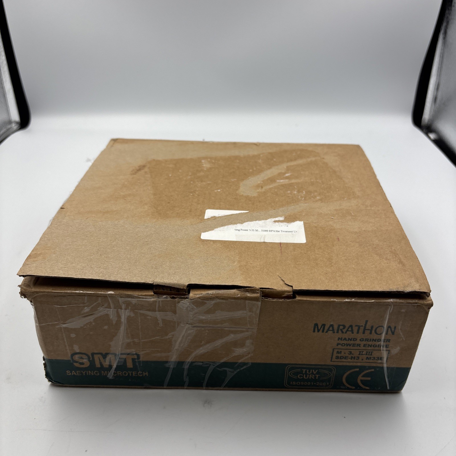 Dental Lab MARATHON-III Micromotor 35K RPM Polisher Grinder Incomplete Set NewOB