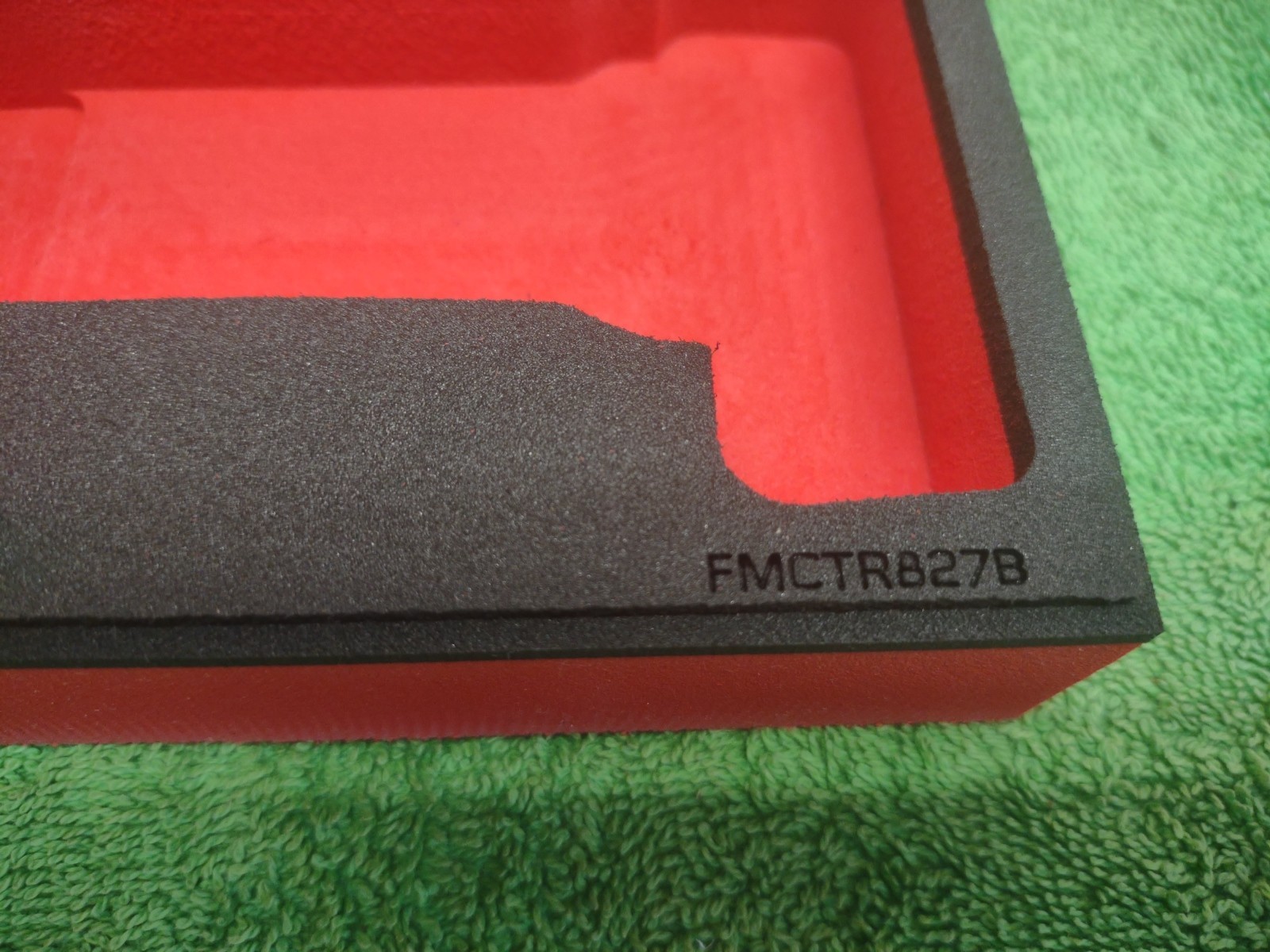 Snap On Tool RED FOAM For CTR 717 CTR817 14.4V Long Neck Ratchet Foam FMCTR827B