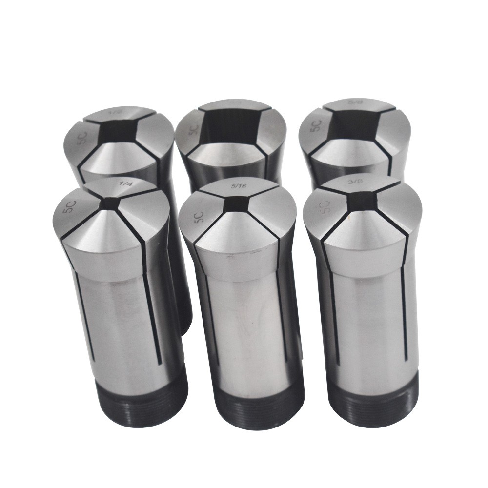 6Pcs 5C Square Collet Set 1/4″,5/16″,3/8″,1/2″,5/8″,3/4″
