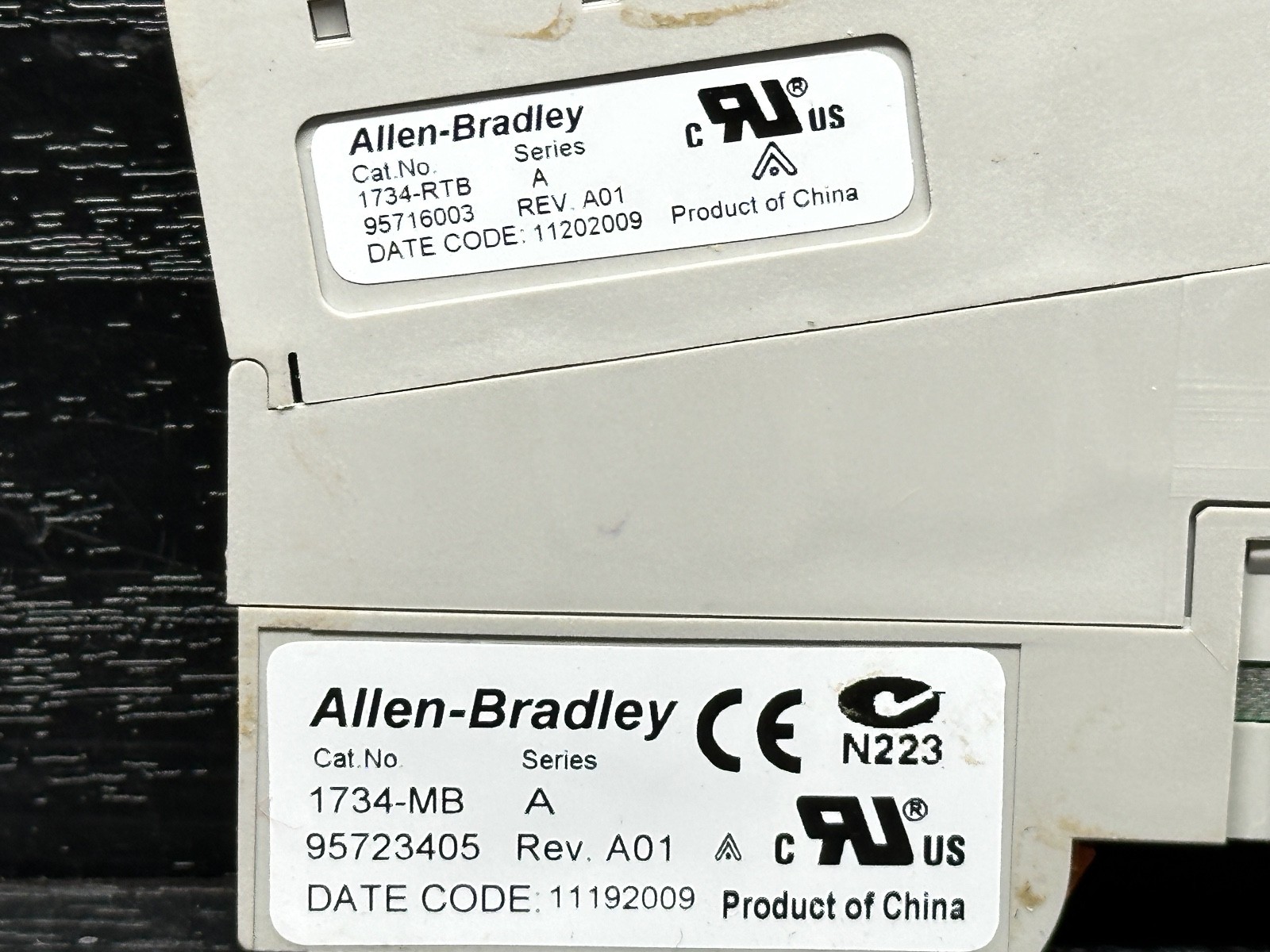 Allen Bradley 1734-IB8 1734-1B8 Ser C 1734-MB RTB Point I/O Input Module 24VDC