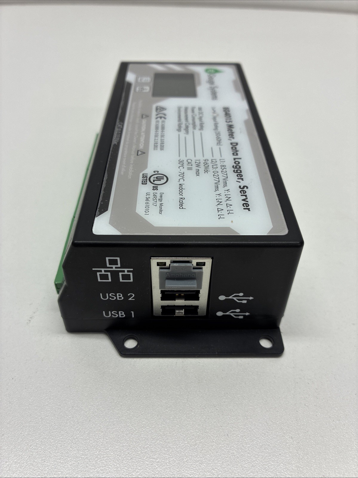 EGauge EG4015 Meter, Data Logger, Server