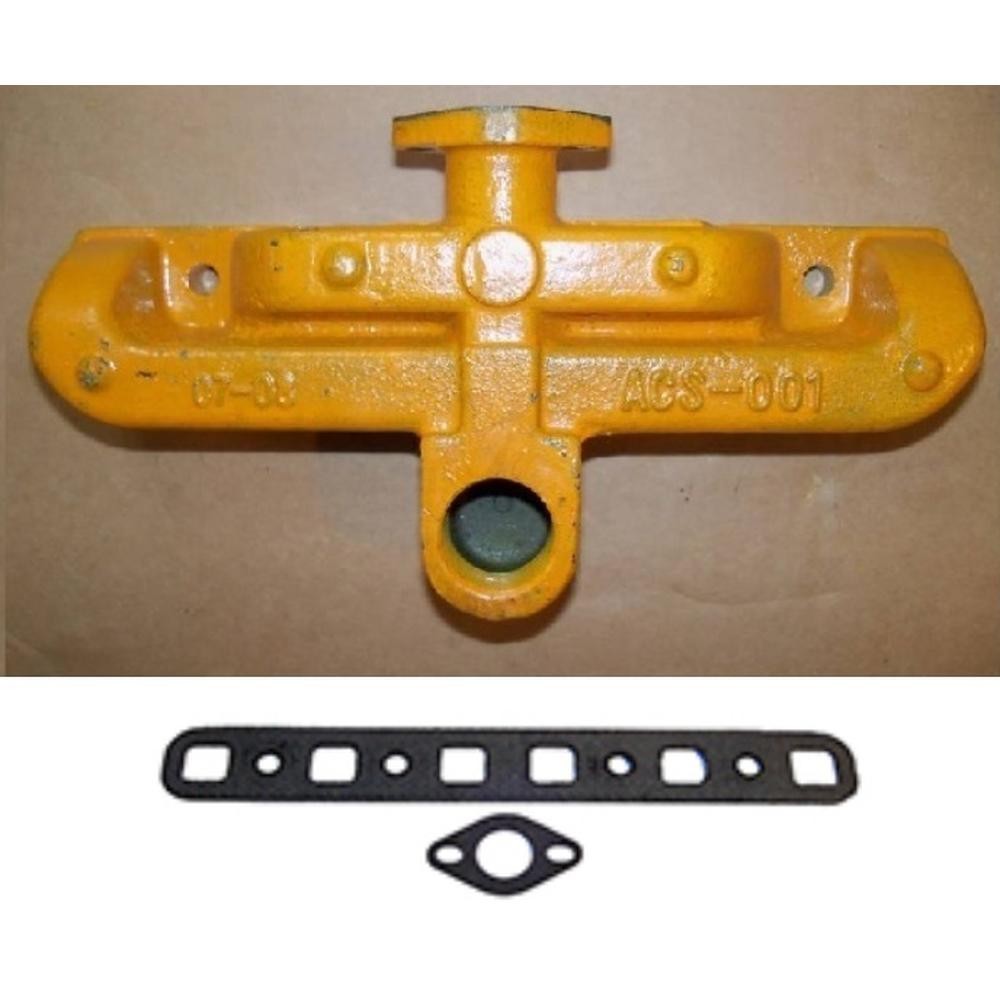 Manifold W/ Gasket Fits Allis Chalmers G s 800333 N62 4 Cylinder Gas