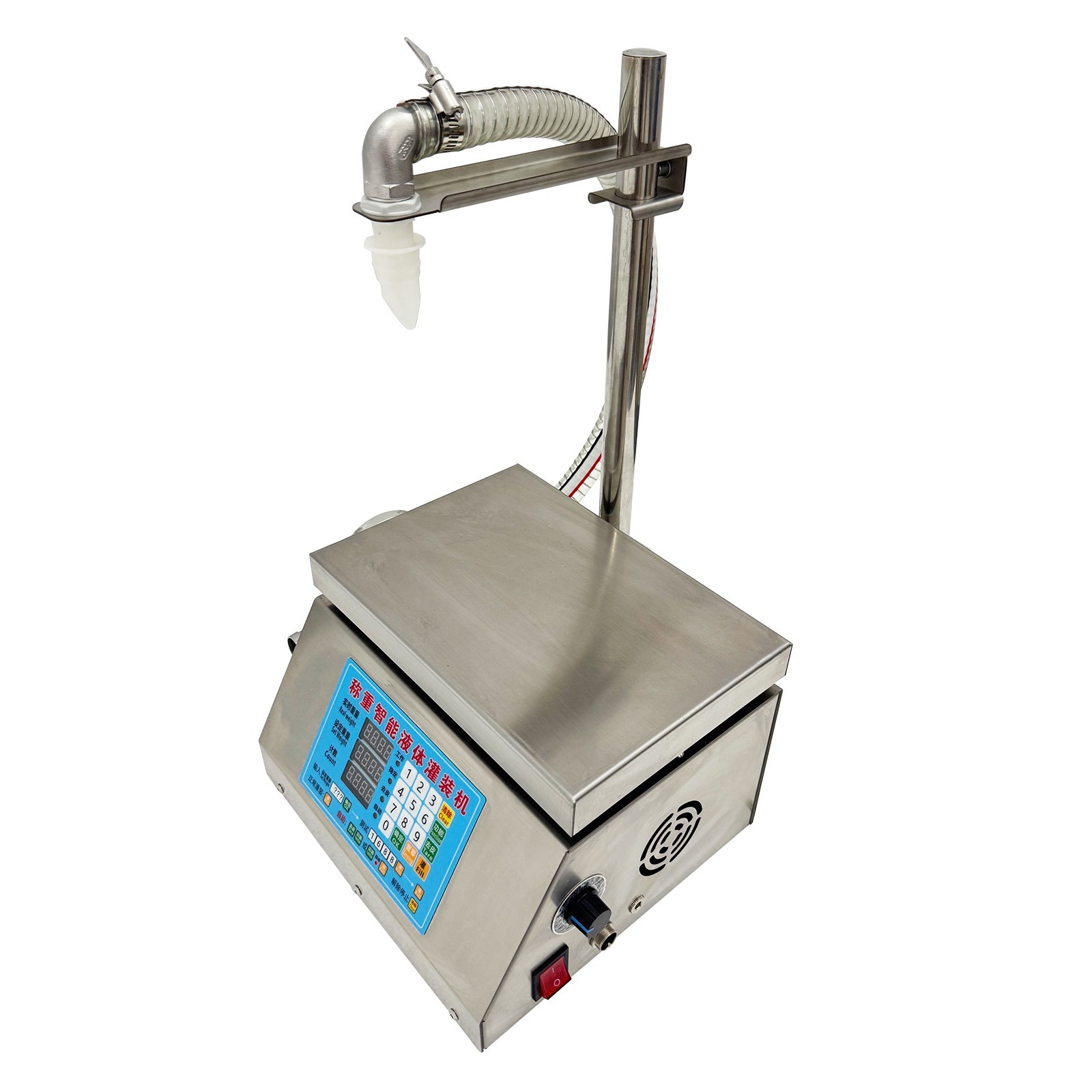110V-240V Automatic Timing Weighing Type Liquid Honey Filling Machine 11LB