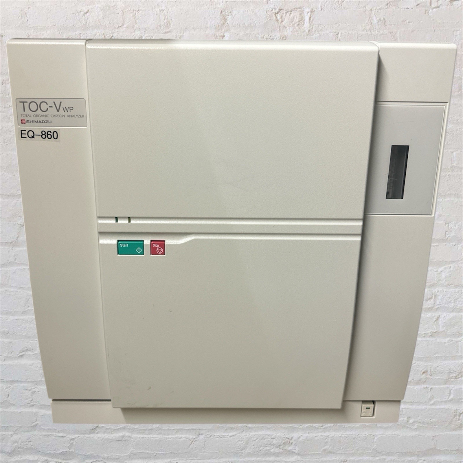 Shimadzu TOC-V WP Total Organic Carbon Analyzer Wet Oxidation Lab Unit Powers ON