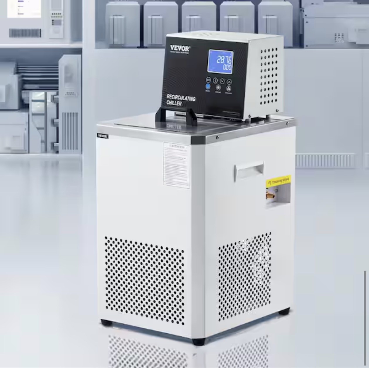 6L -20℃ ~100℃ Lab Cooling Chiller Circulator Recirculating Chiller Heating Bath
