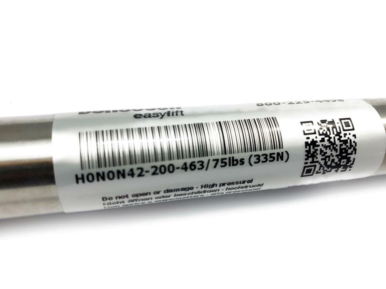 Bansbach H0N0N42-200-463 / 75lbs Stainless Steel Gas Spring NEW FREE FAST SHIP