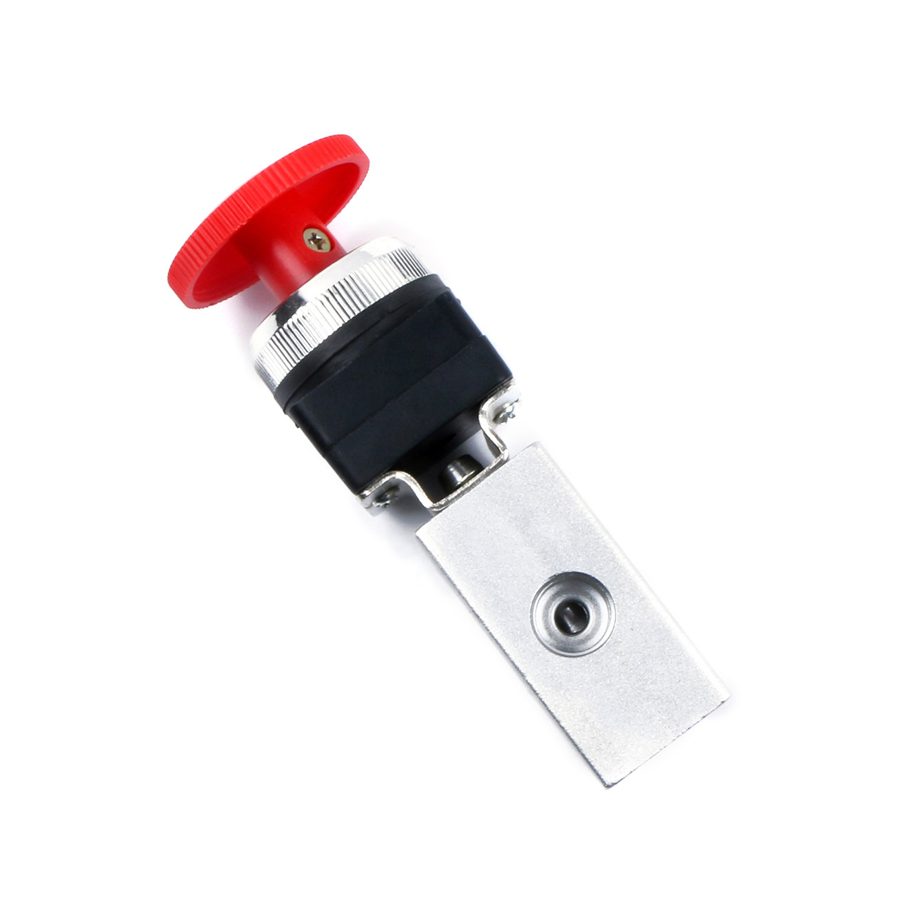 U.S. Solid 1/4″ Pneumatic Control Mechanical Valve 3 Way 2 Position Red Button