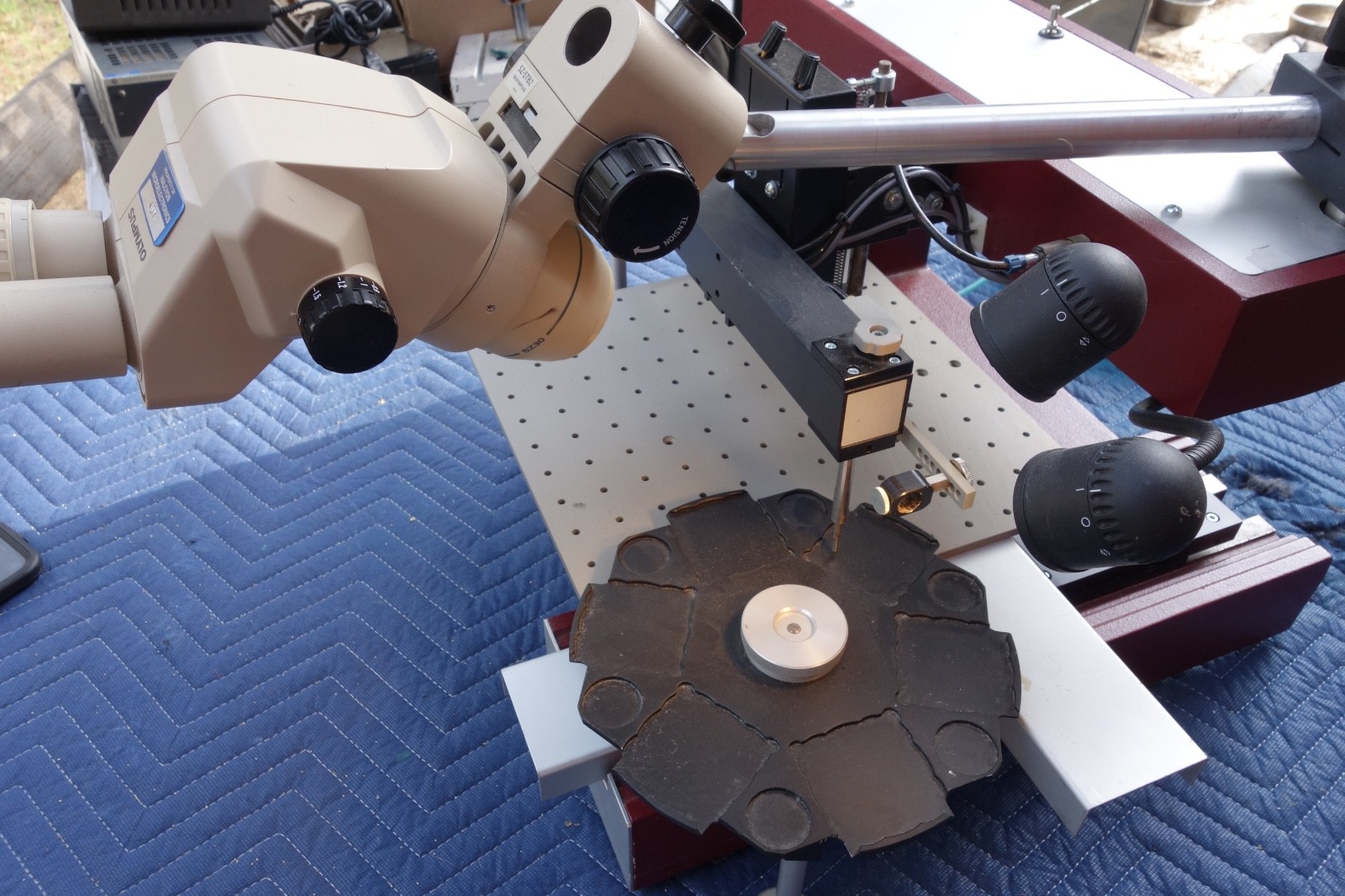 DR. TRESKY AG SMD AND HYBRID REWORK STATION W/ OLYMPUS SZ30 MICROSCOPE HEAD
