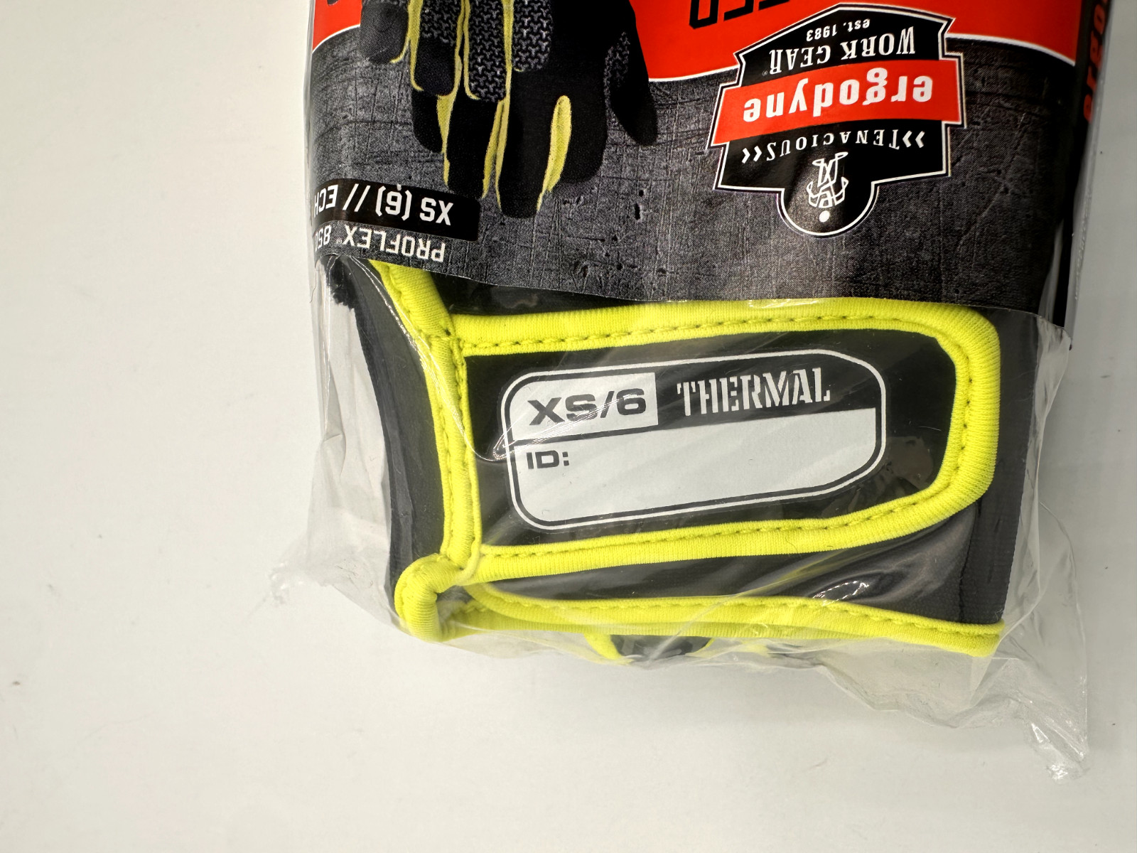 Ergodyne ProFlex 850 Insulated Freezer Gloves Touchscreen Cold Storage XS/S size