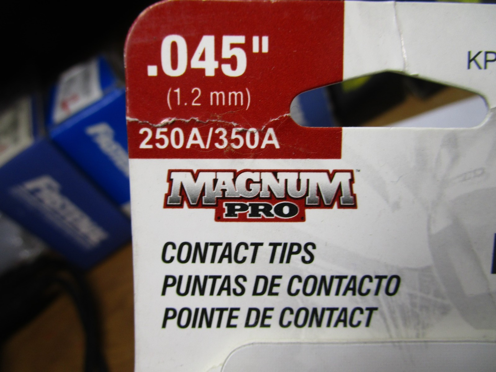 Copper Plus® Contact Tip – 350A Tapered 0.045 in QTY 4