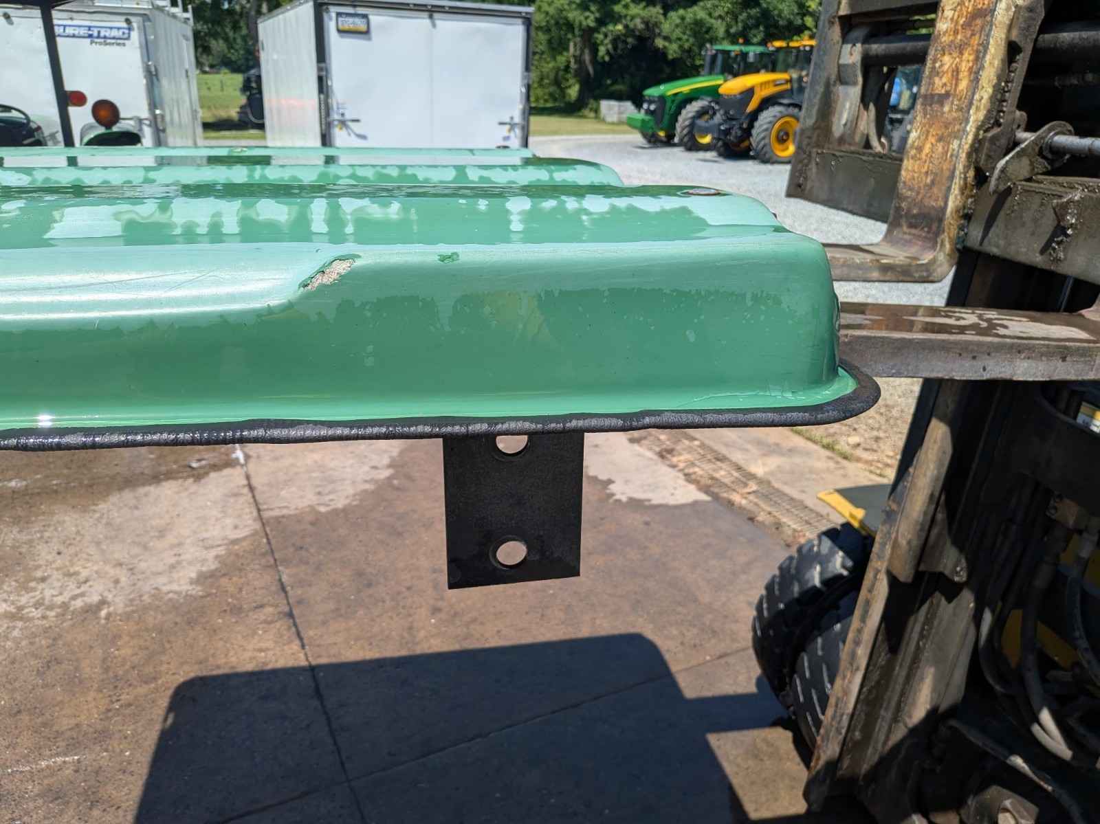 Used John Deere Fiberglass Canopy. This came off of a 6430