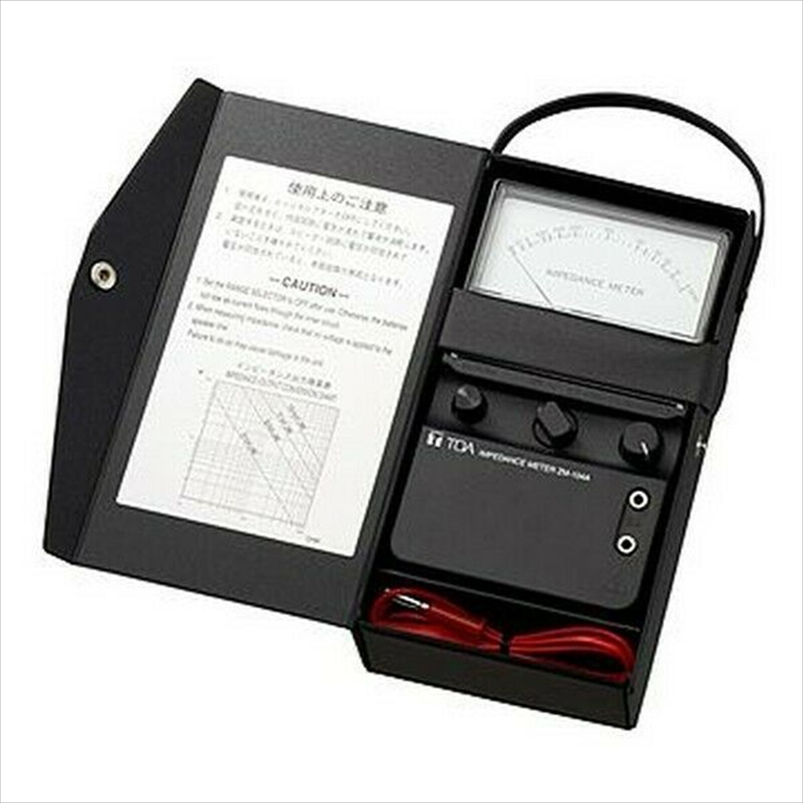 TOA Impedance Meter Handheld Battery Operated ZM-104A Japan NEW