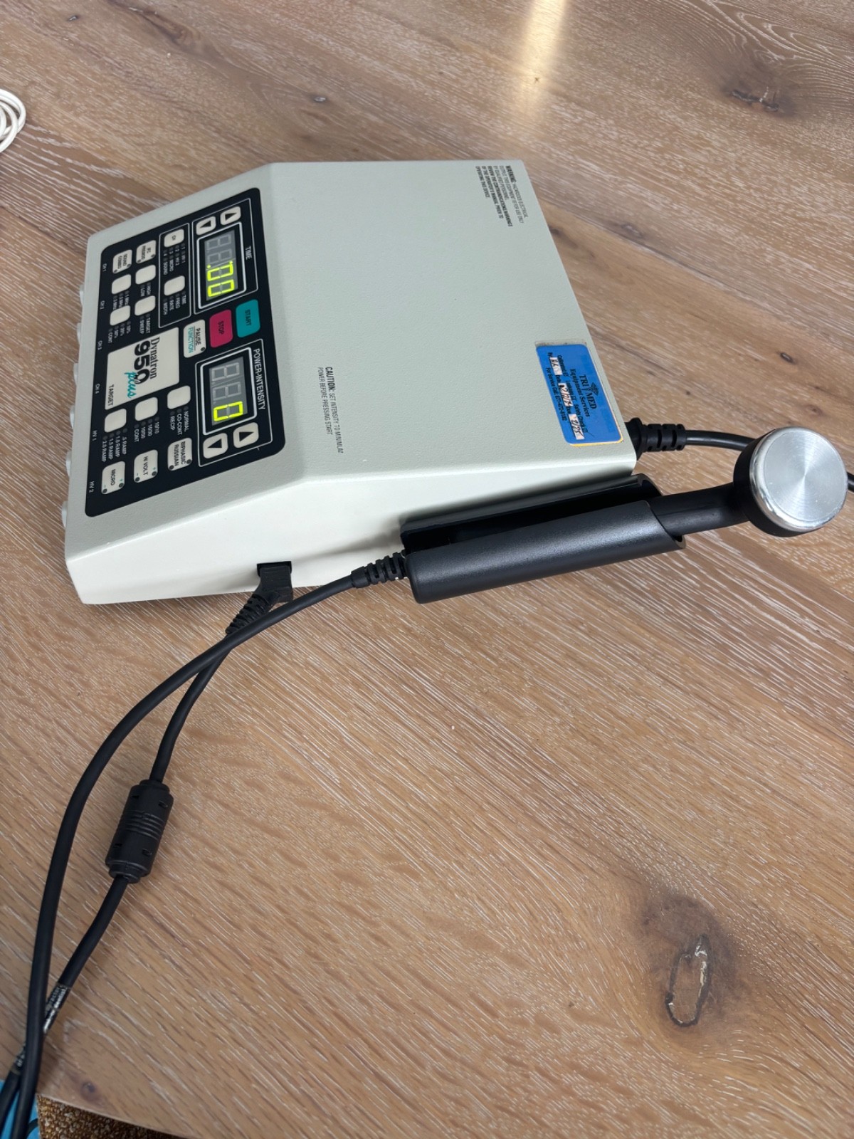 Dynatron 950 Plus DRF-100 Electrotherapy Ultrasound Unit Tested Working