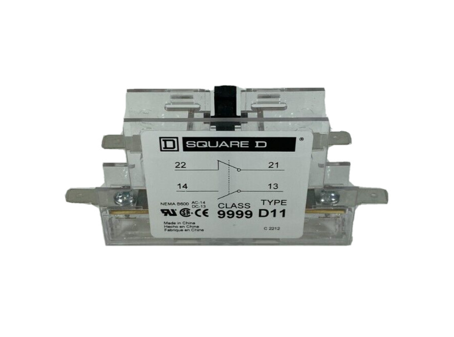 NEW SQUARE D DEFINITE PURPOSE AUXILIARY CONTACT NO & NC 9999D11