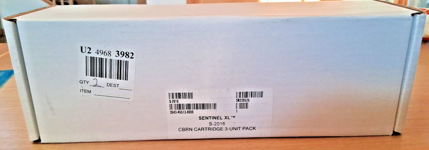 Sentinel XL S-2016 PAPR CBRN Cartridge Particulate Filter 06/26 (For Training)