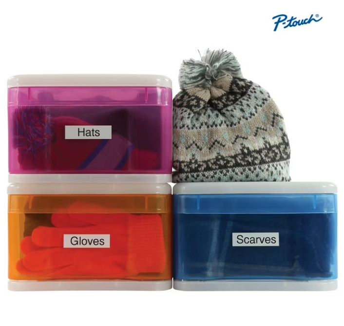 Brother P-Touch PT-D200G Label Maker with Tape, Easy-to-Use Home & Office