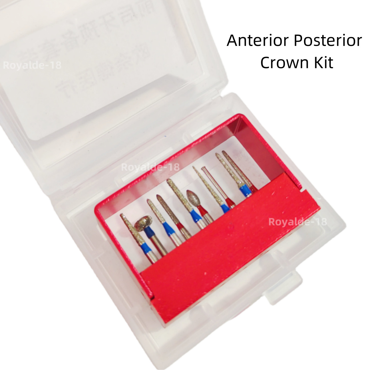Dental Anterior Posterior Crown/Porcelain Veneer Preparation Bur Drill Diamond