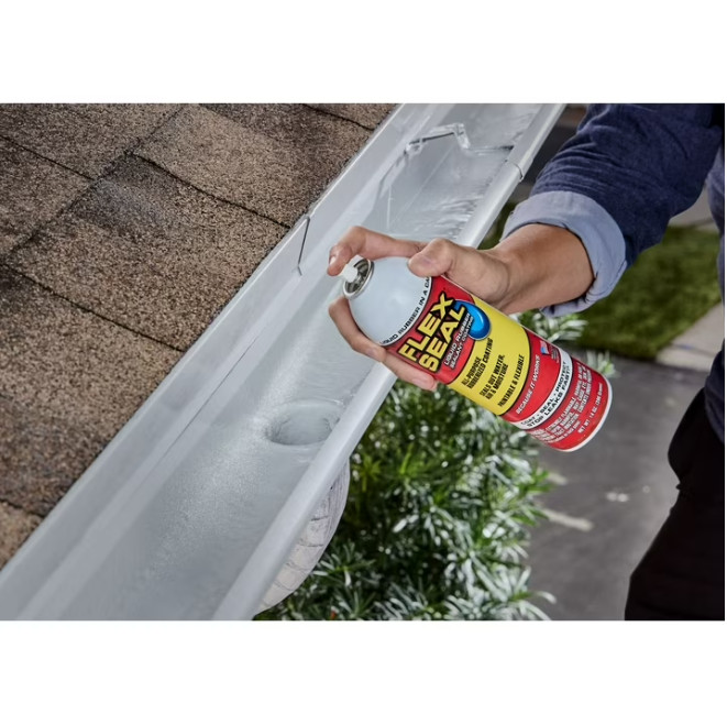 3 Pack Flex Seal Aerosol Liquid Rubber Sealant Coating, White, 14 oz