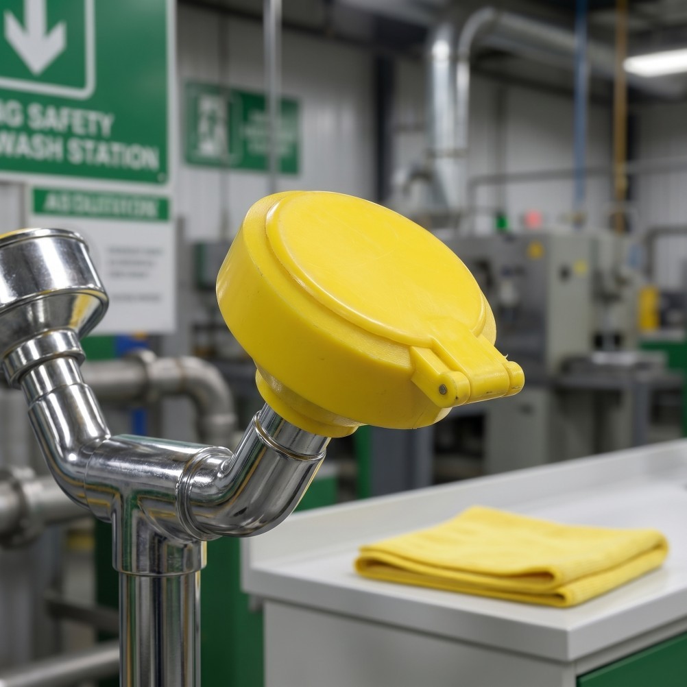 Durable ABS and Copper Eye Rinse Nozzle for Factory Laboratory Workshop