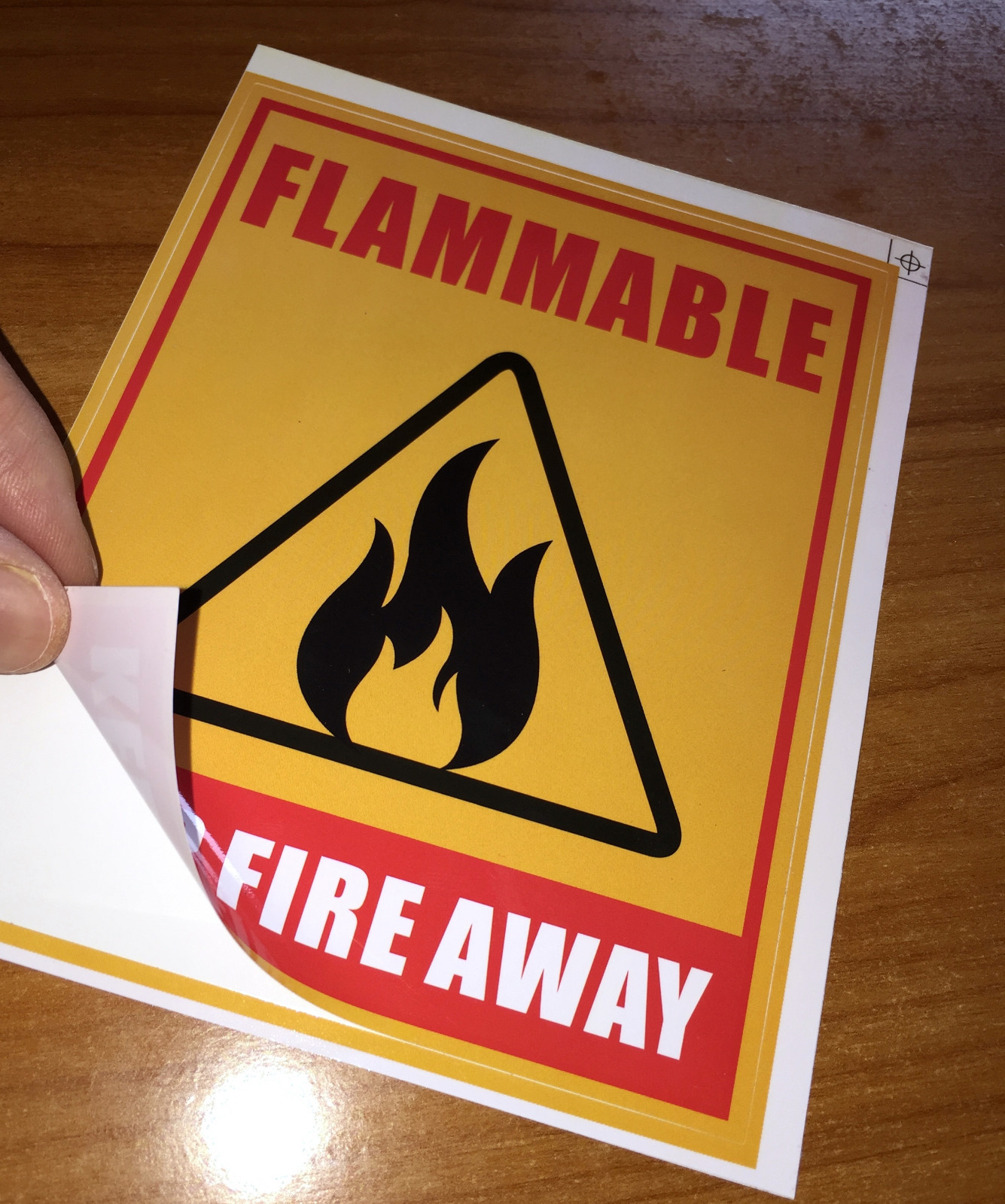 Flammable,Biohazard,Explosive,Radiation,Poison,Non potable Water Warning Label