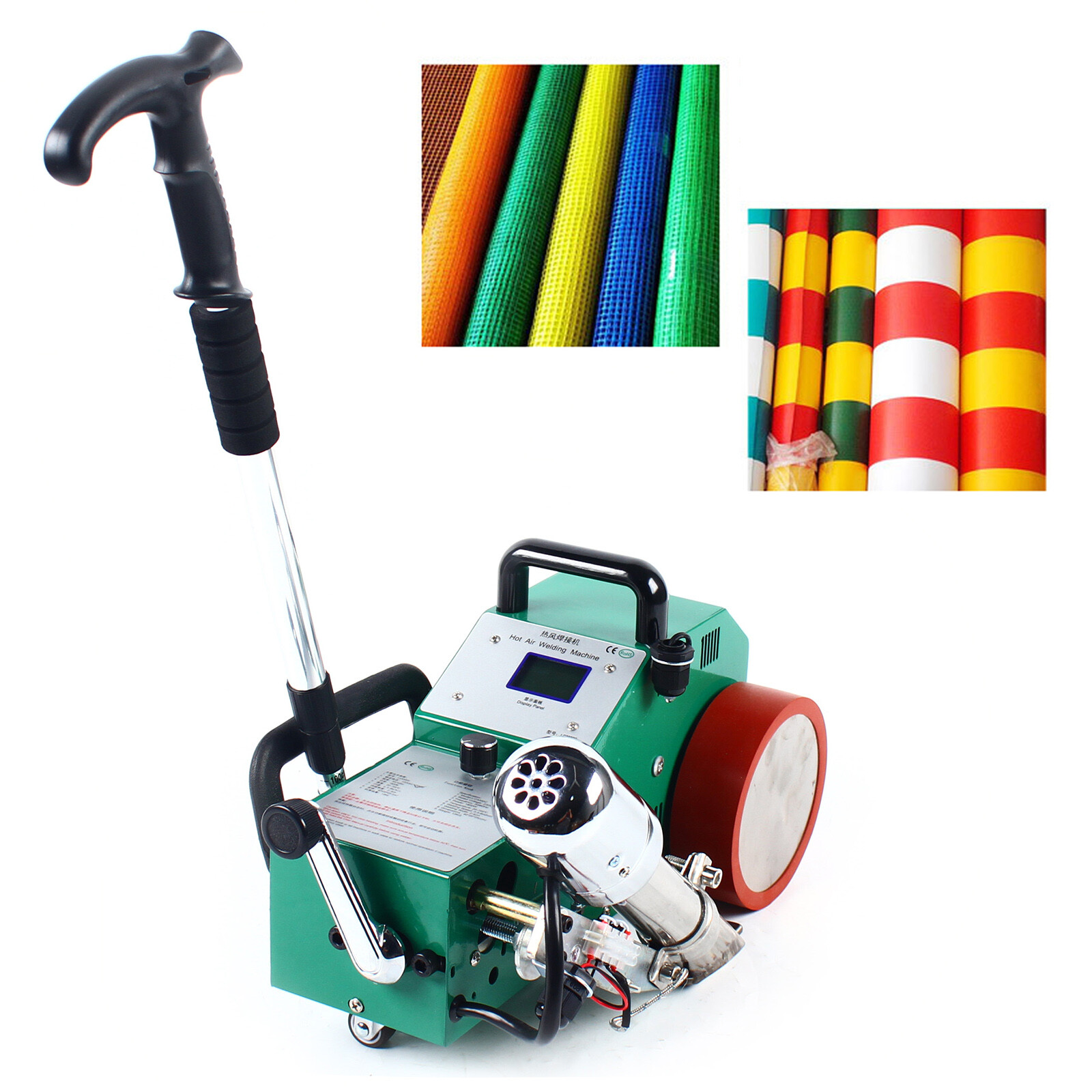 Automatic PVC Banner Welding Machine Heat Jointer Plastic Fabric Welder Hot Air