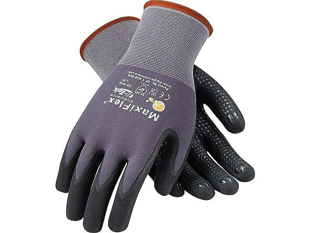PIP 34-844/XL Maxiflex Endurance Knit Glove, X-Large, Gray (Pack of 12)