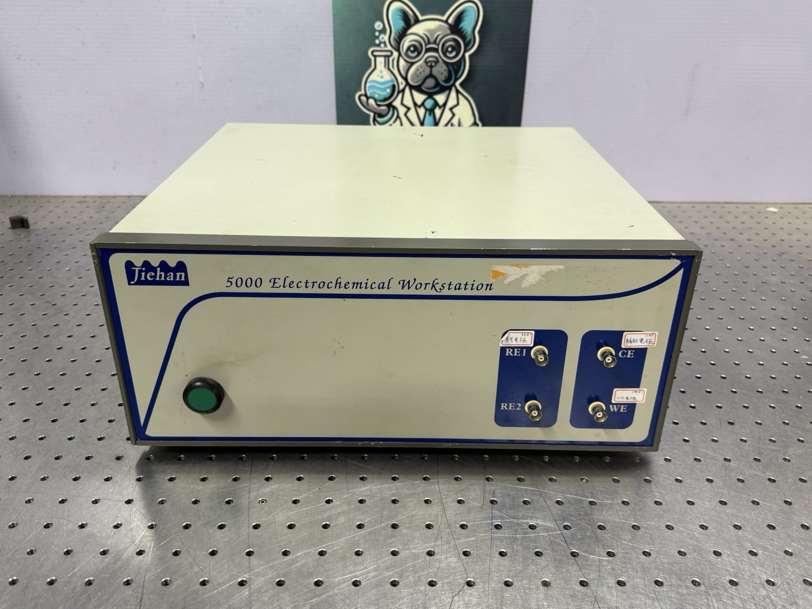 Jiehan 5000 Electrochemical Workstation Win7 Software Installed As-Is