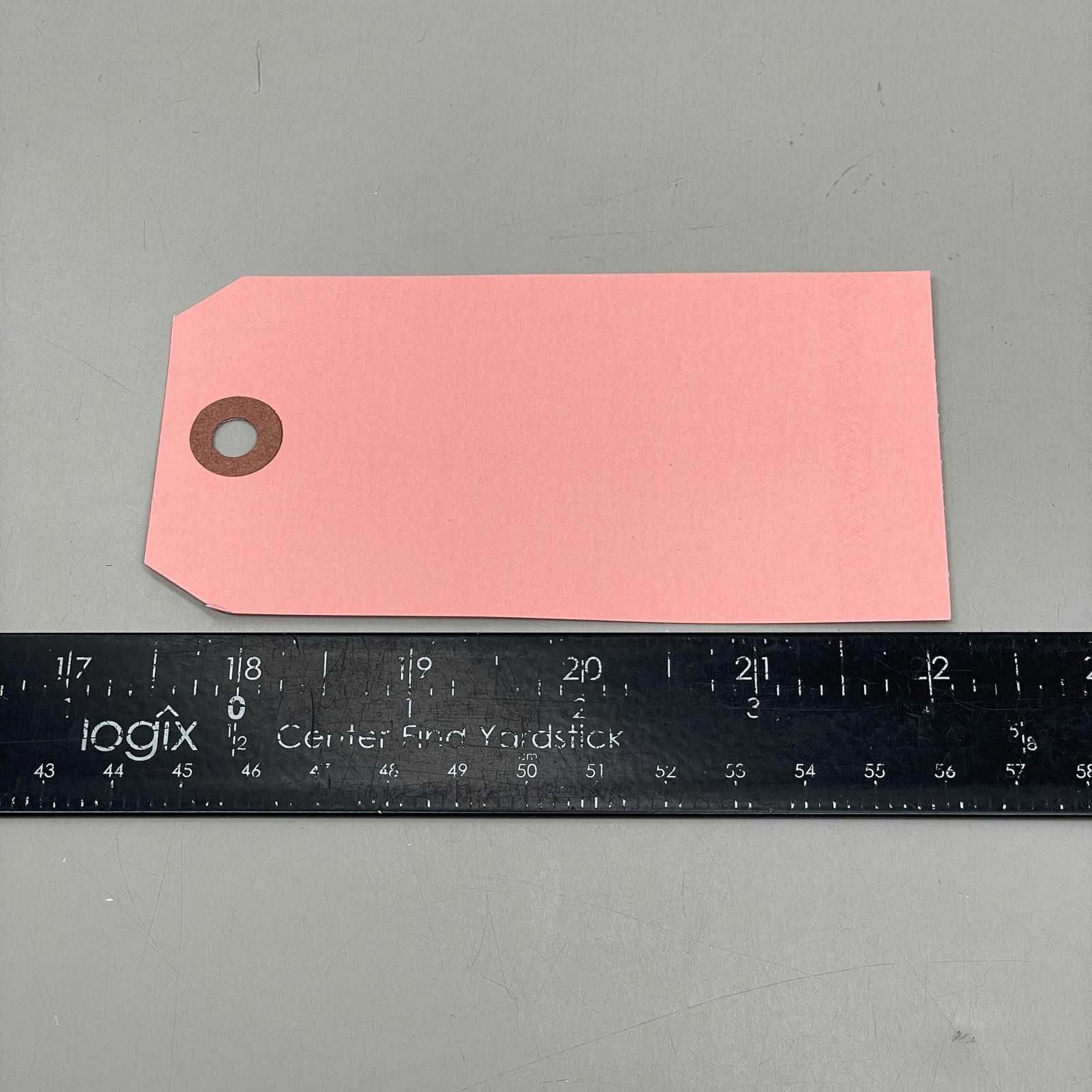 1,000 Shipping Hang Tags Pink 13 Pt. Cardstock 4 3/4″ x 2 3/8″ 513PNK
