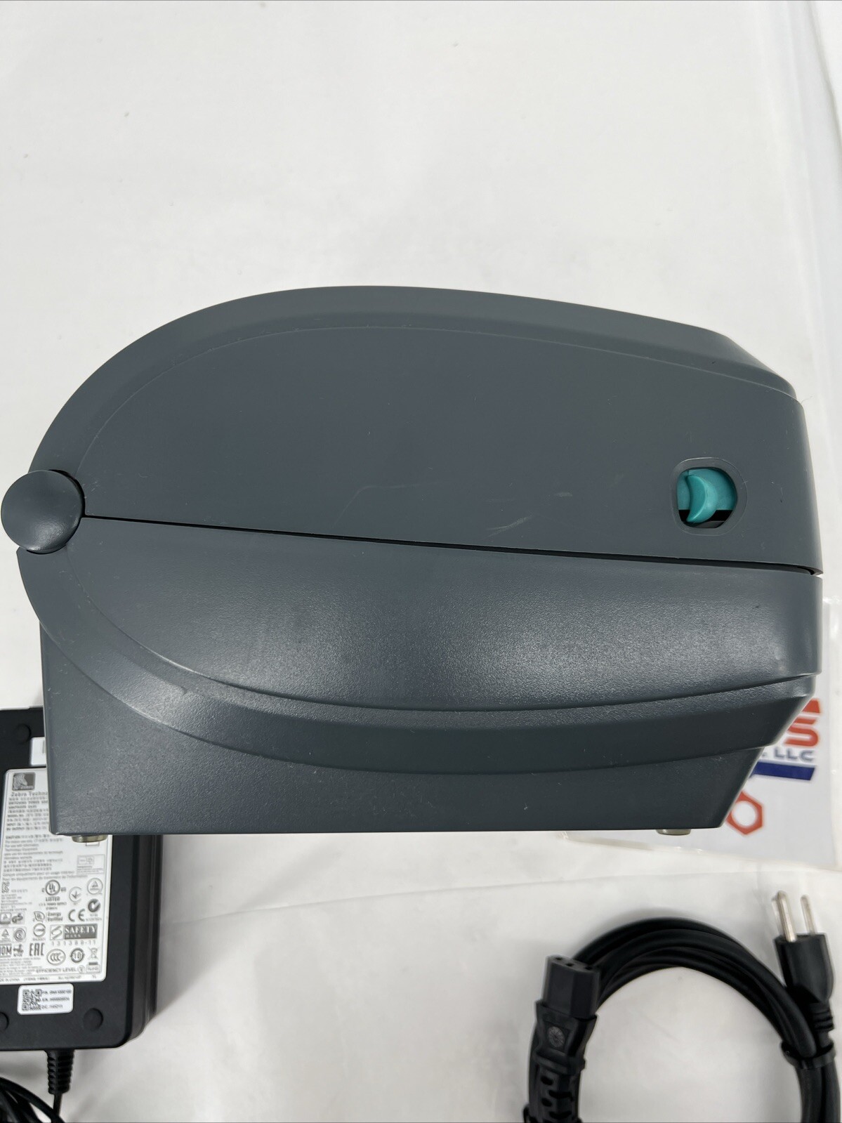 Zebra GX420t 200 DPI Thermal Shipping Label Printer w/ Power Supply (Tested)
