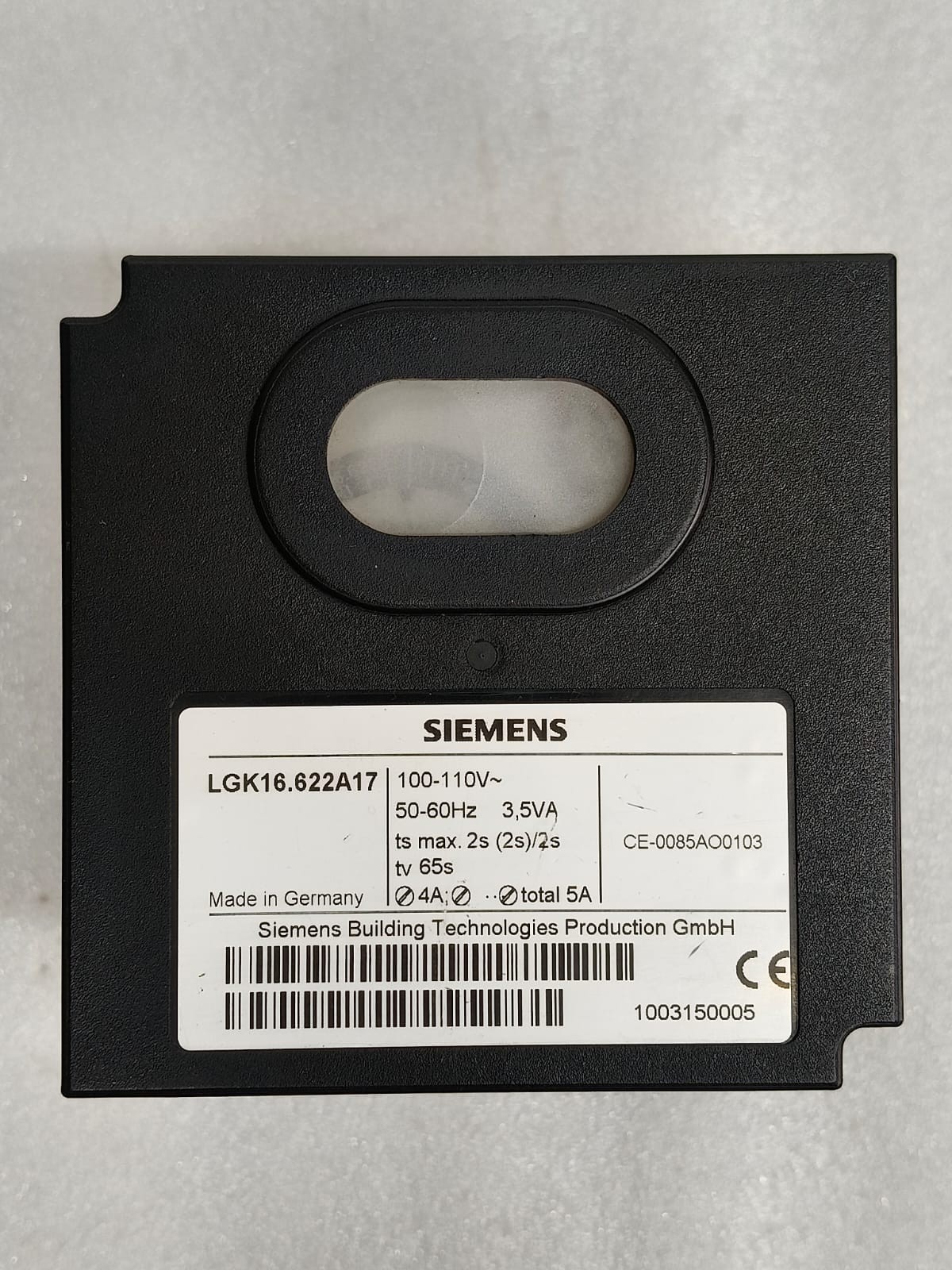 SIEMENS LGK16-622A17 BURNER CONTROL 100-110V 50-60HZ FAST SHIPPING