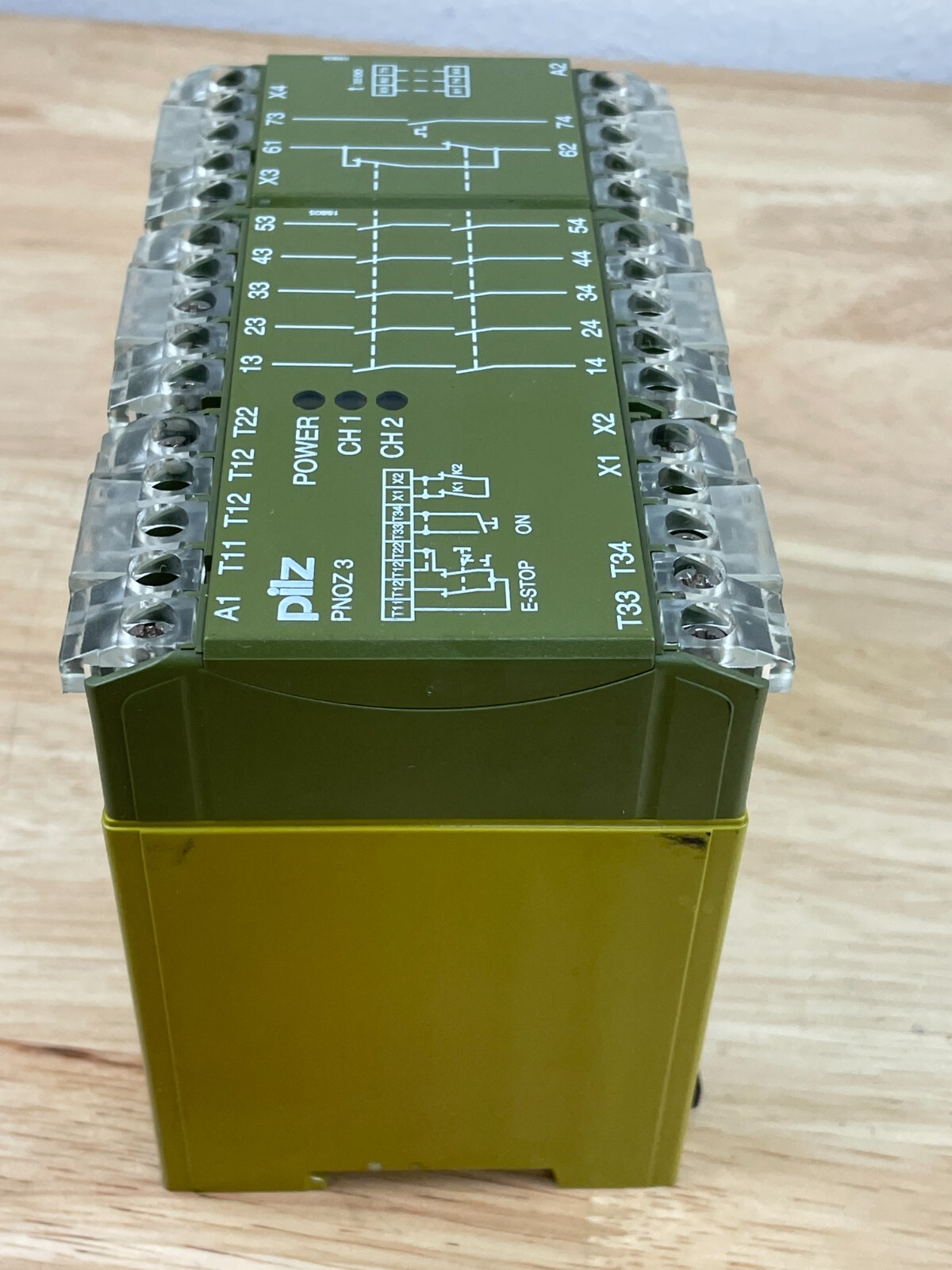 PILZ PNOZ 3 5S10 Safety Relay, 474894