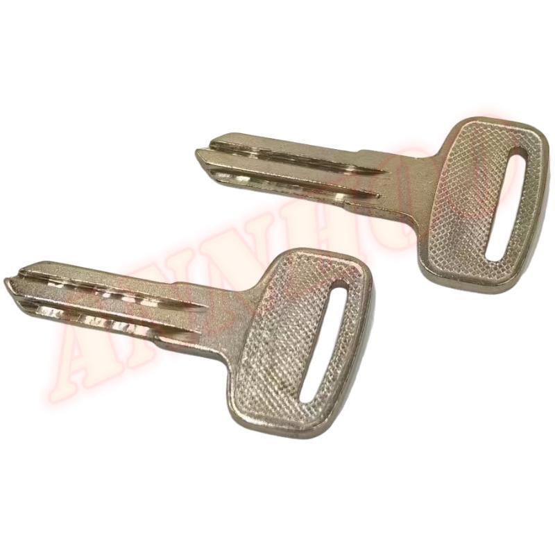 2X For Polaris ATV Blank Key for Series 22, 23, 27, 28, Part #4010321