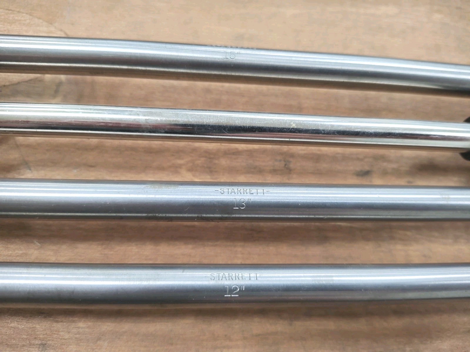 Starrett No.224 Set D 12”-16″ Outside Micrometer Complete Set In Good Condition