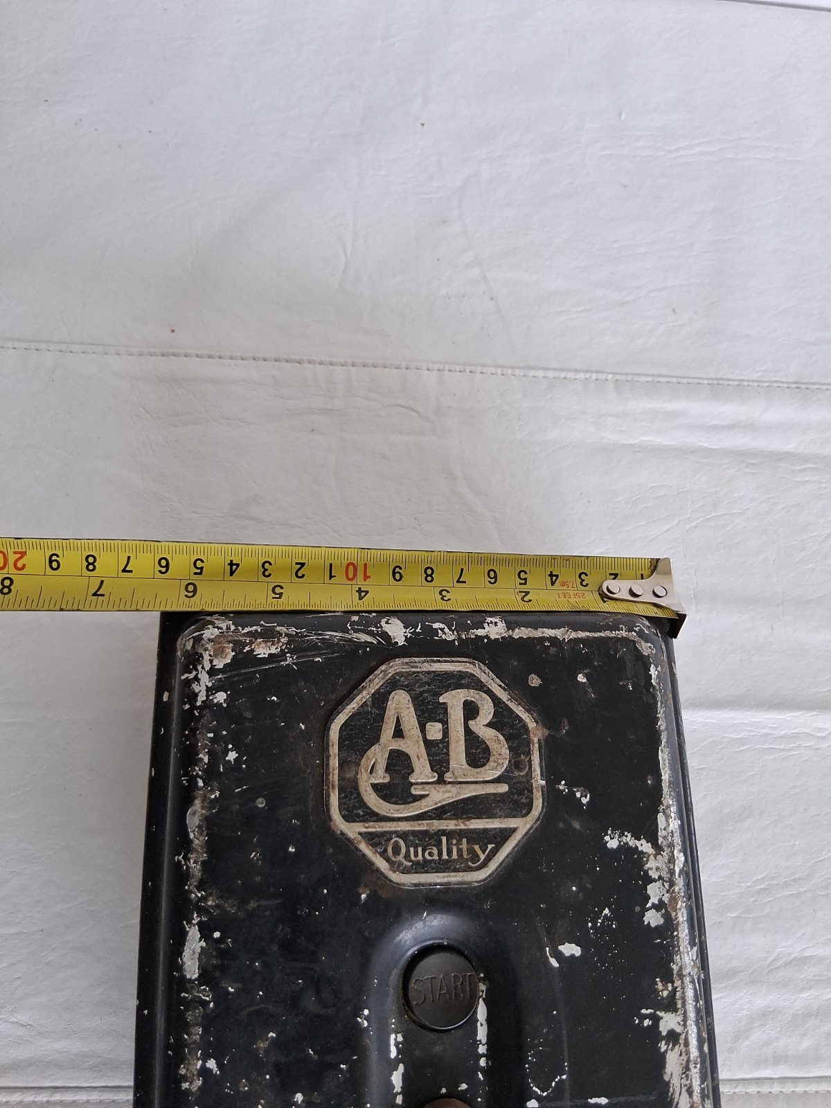Vtg Industrial Allen-Bradley Bulletin 609 Sz 1 Type 1 AC Manual Starter Untested
