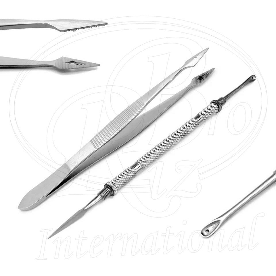 Splinter Removal Kit with Splinter Forceps & Liberator – Precision Tools