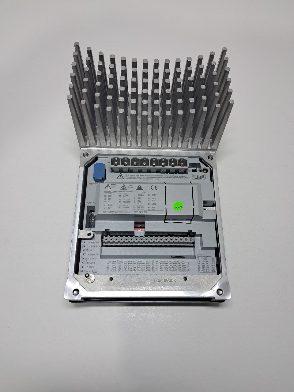 Used – Nord SK 205E-111-340-A INVERTER 1.1 kW 3ph FLA 2.7 Amps 0/400 Hz